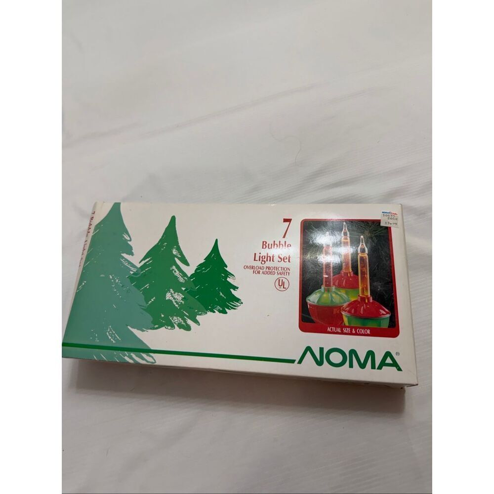 Vintage NOMA Bubble Light Set